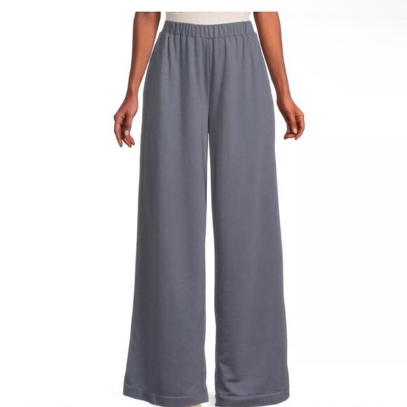 Area stars Pants - Area Stars Gray Blue Ultra Wide Leg Pull On Pants Casual, Lounge New Medium